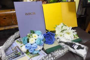 asca・アスカの購入物（2017/1/26）、総合カタログとお花等