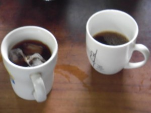 急冷ドリップ式で作ったアイスコーヒー