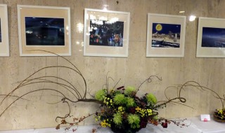 岡崎ニューグランドホテル「華と絵画のコラボレーション展覧会（2015/11/16-30）」